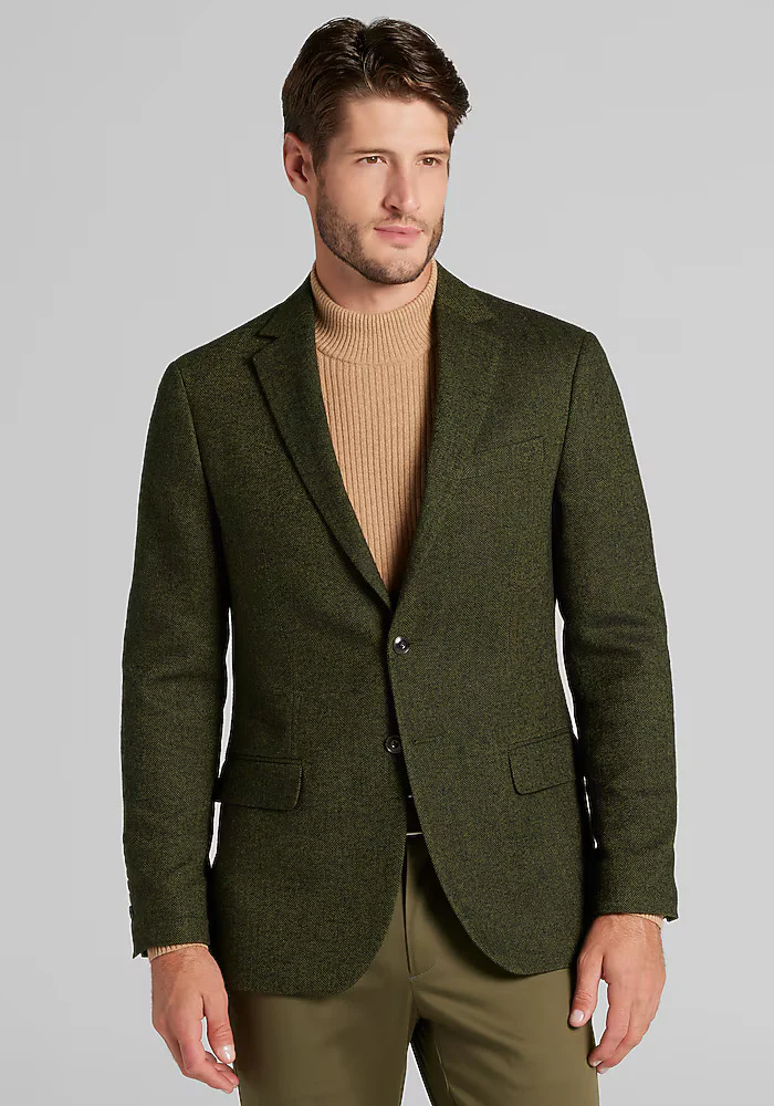 1905 Collection Tailored Fit Herringbone Sportcoat - Big & Tall