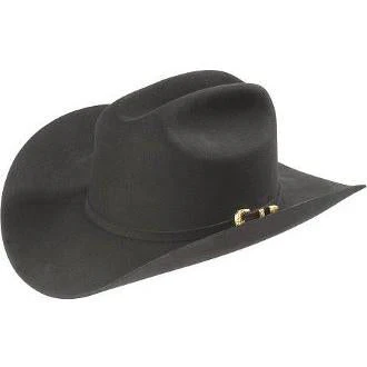 4x Larry Mahan El Dorado Fur Felt Hat Black