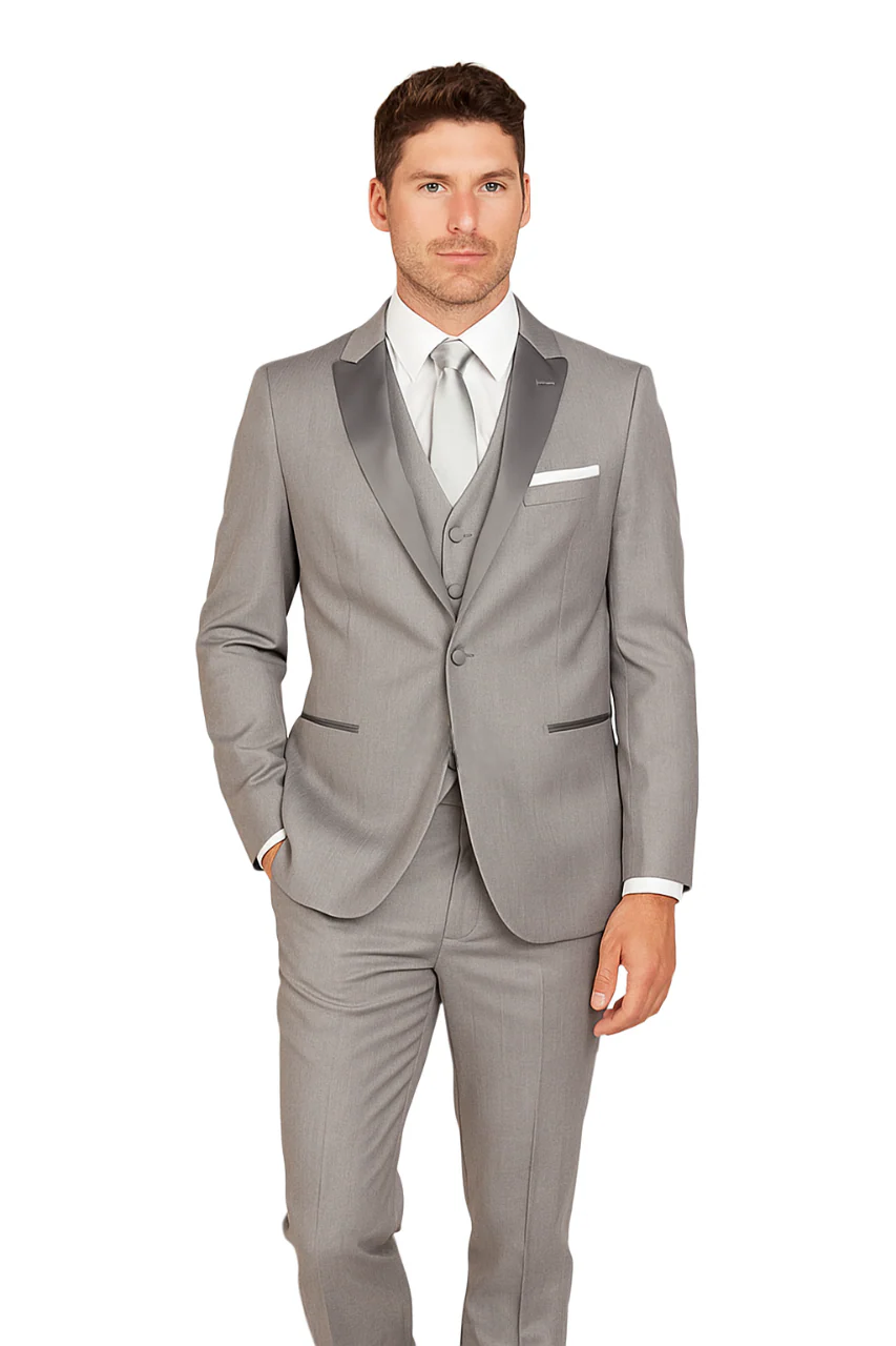 Arlan 2pc Tuxedo by Giorgio Fiorelli Black, Blue, or L Grey - Image 6