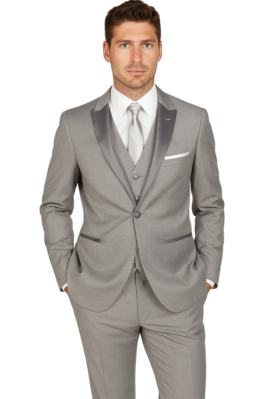 Arlan 2pc Tuxedo by Giorgio Fiorelli Black, Blue, or L Grey - Image 7
