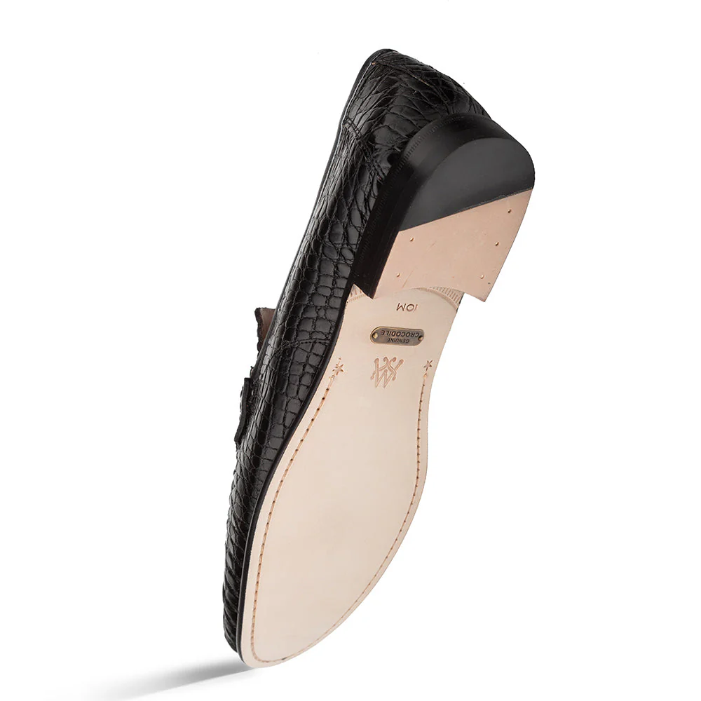 Mezlan Armano Crocodile Moccasin - Image 8