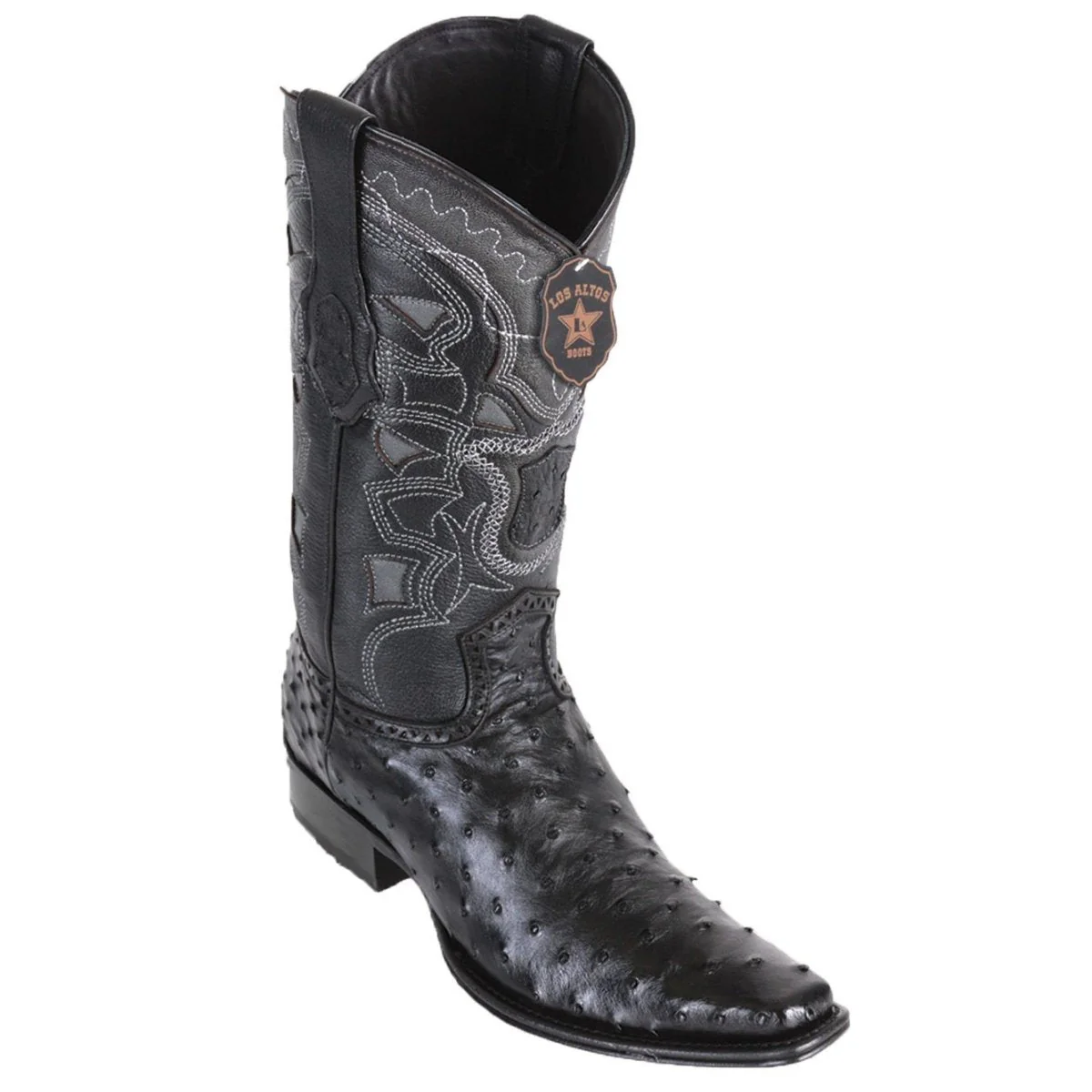 Botas de Avestruz Horma Europea LAB-7603 - Image 2