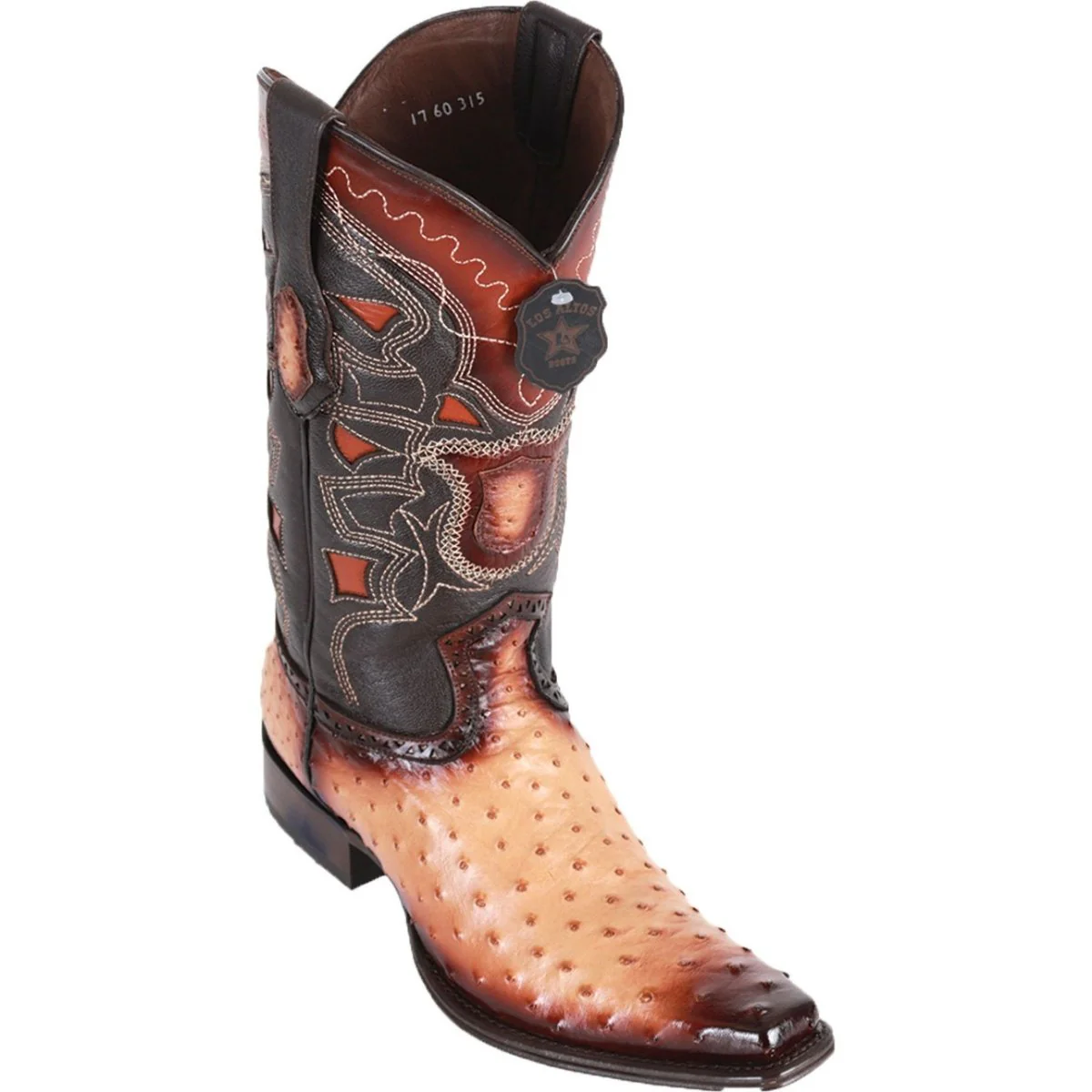 Botas de Avestruz Horma Europea LAB-7603 - Image 3