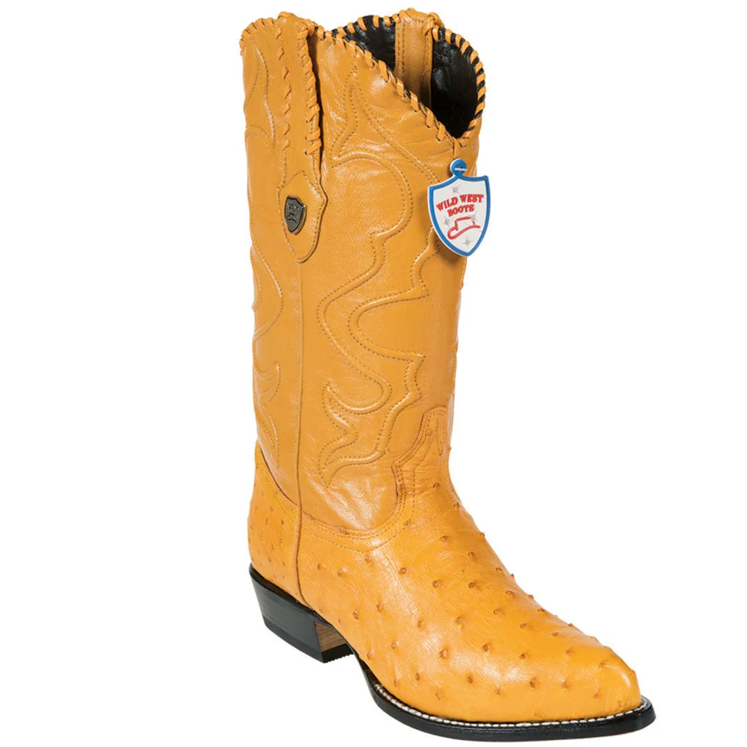 Botas de Avestruz Original Horma Puntal WW-29903 - Image 2