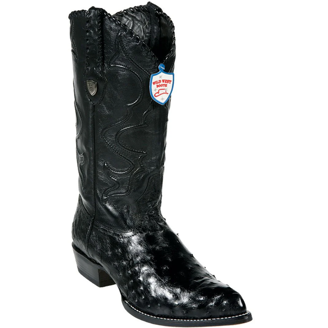 Botas de Avestruz Original Horma Puntal WW-29903 - Image 4