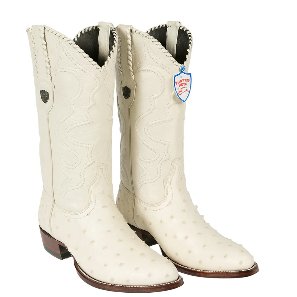 Botas de Avestruz Original Horma Puntal WW-29903 - Image 9