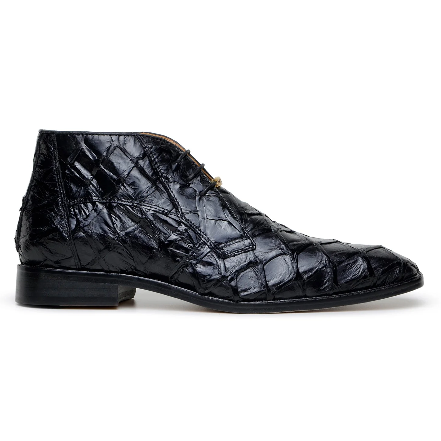 Belvedere Ciro Black Alligator Luxury Dress Shoe - Image 2