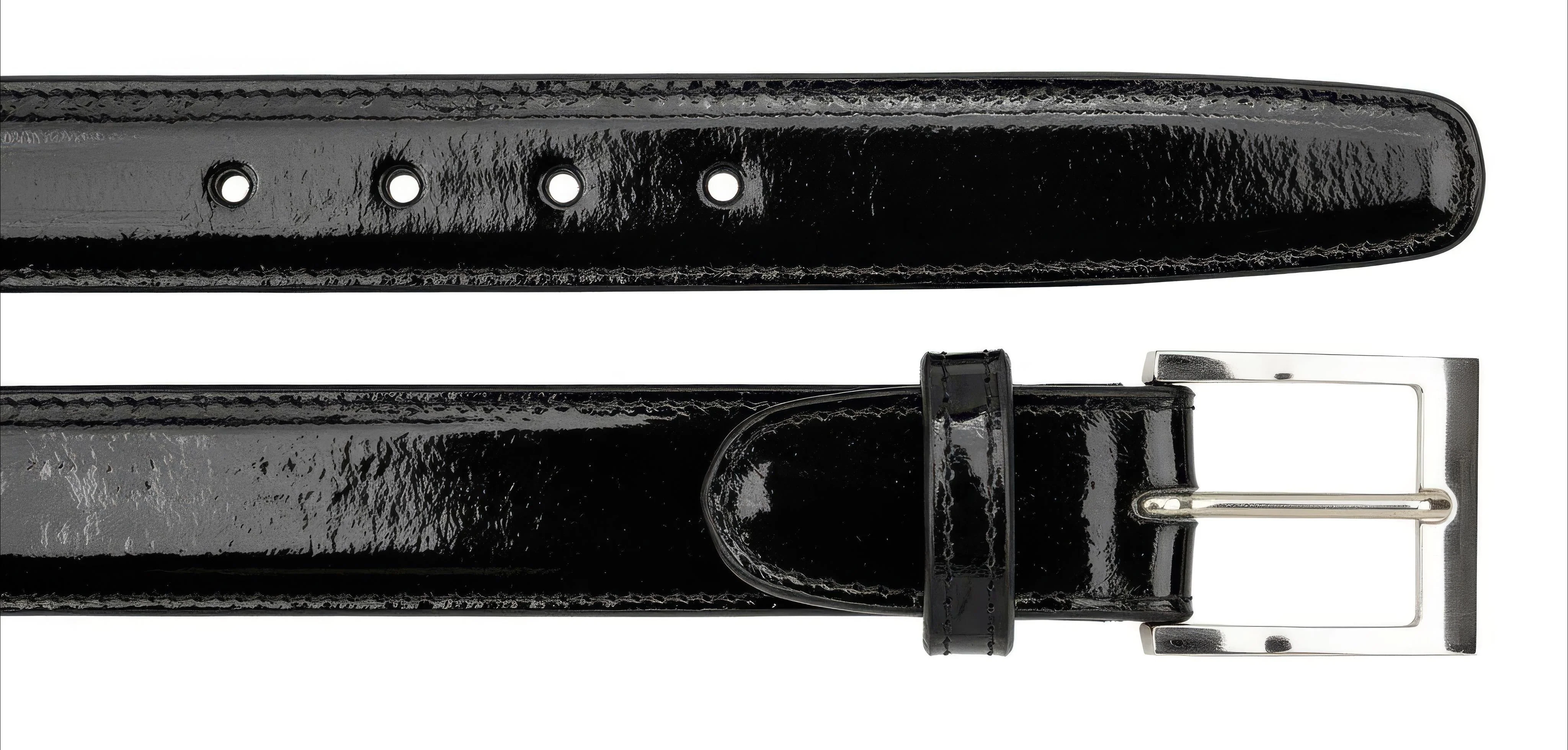 Belvedere Eel Belt- Black