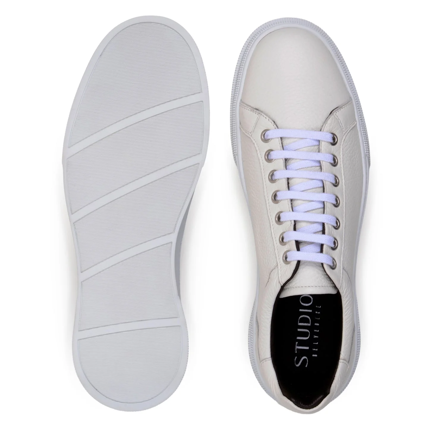 Belvedere Matteo - Genuine Deerskin - Milk - Image 3