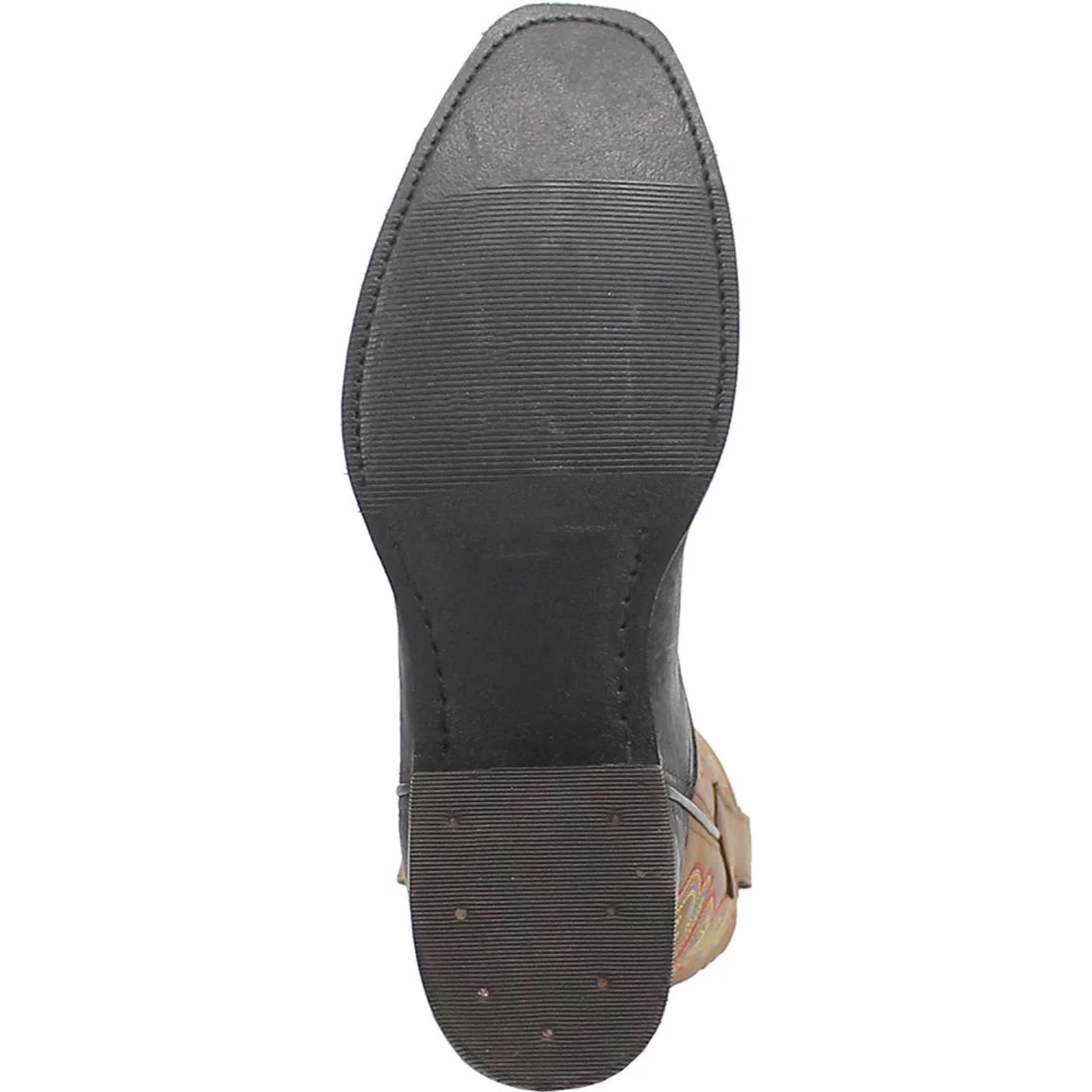 Dingo Black and Tan Snoot Toe Leather Western Boots - Image 2