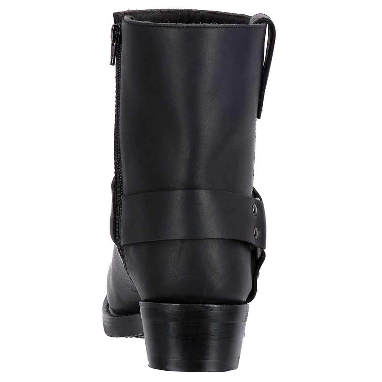 Dingo Black Harness Mens Leather Boots - Image 2