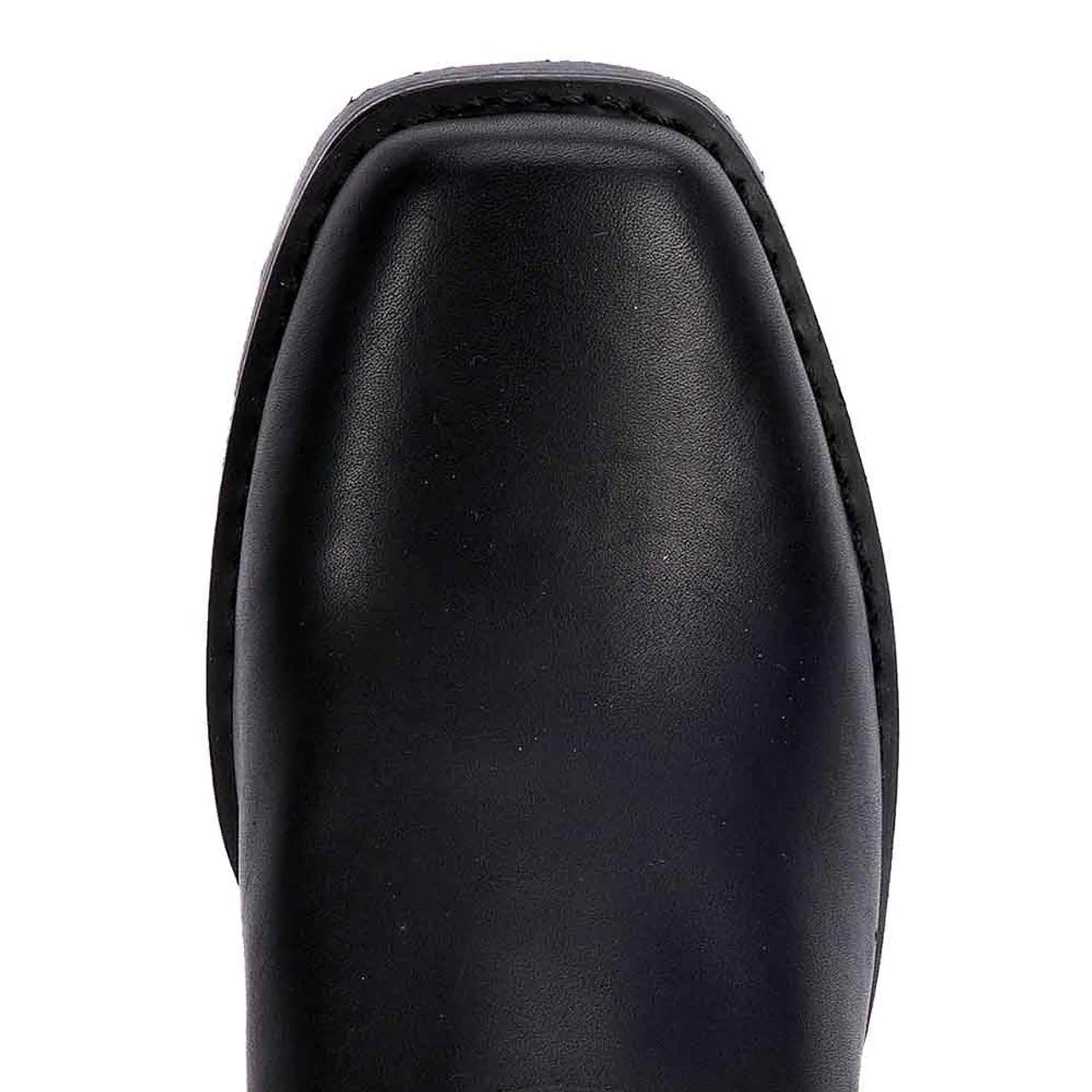 Dingo Black Harness Mens Leather Boots - Image 3