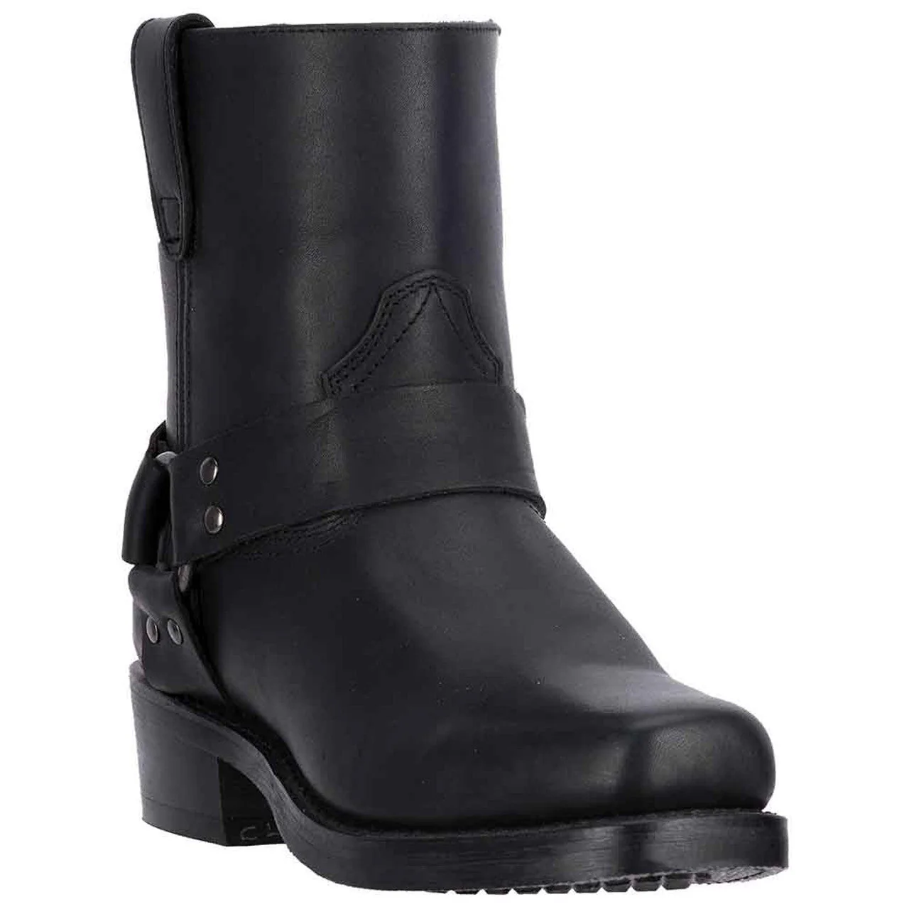 Dingo Black Harness Mens Leather Boots - Image 4