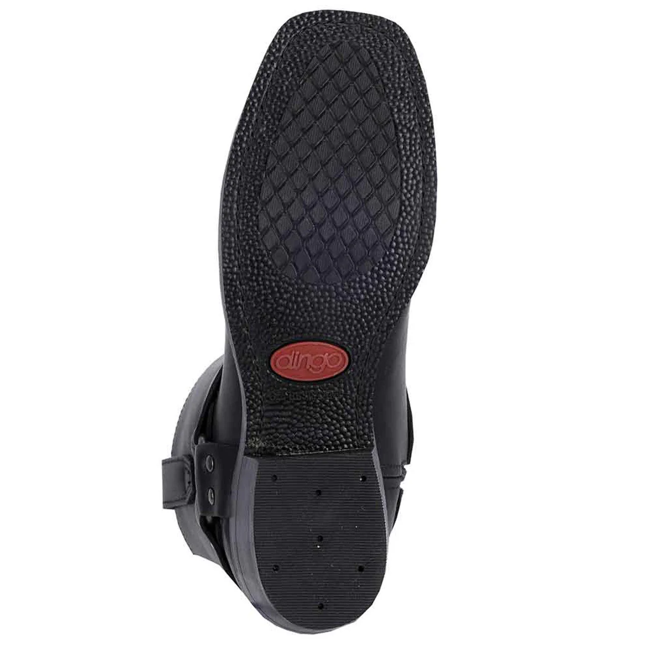 Dingo Black Harness Mens Leather Boots - Image 5