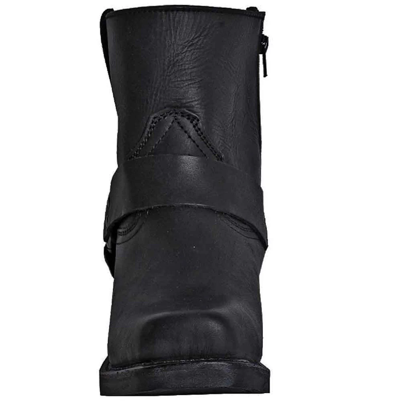 Dingo Black Harness Mens Leather Boots - Image 6