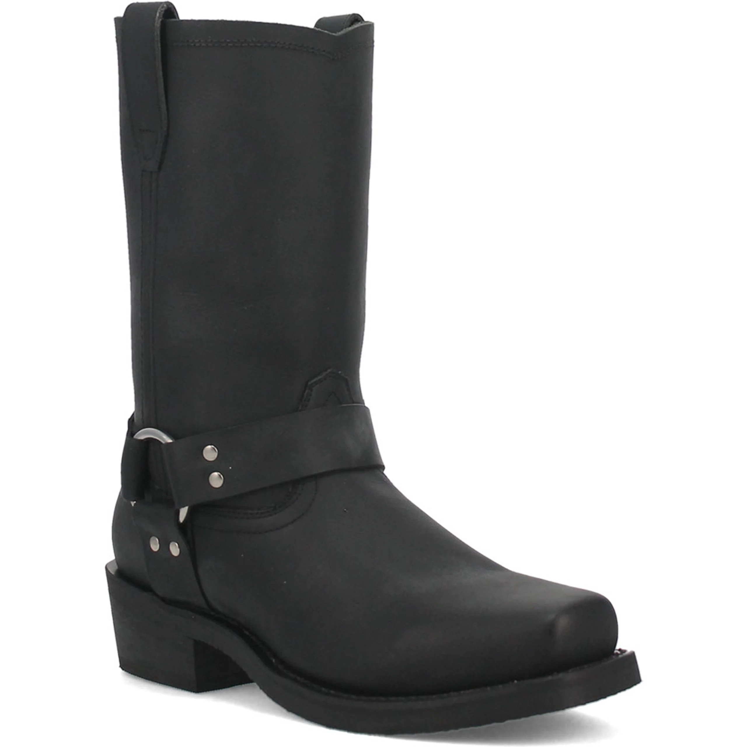 Dingo Black Oil Resistant Leather Mens Biker Boot - Image 3