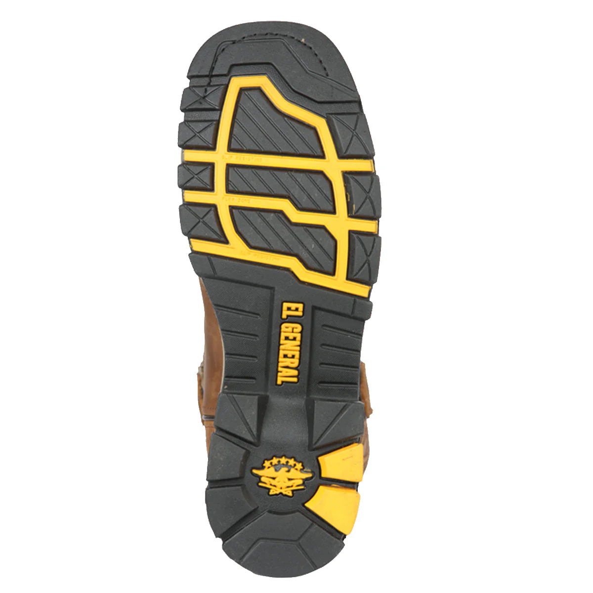 Black Square Toe Work Boots - Image 2