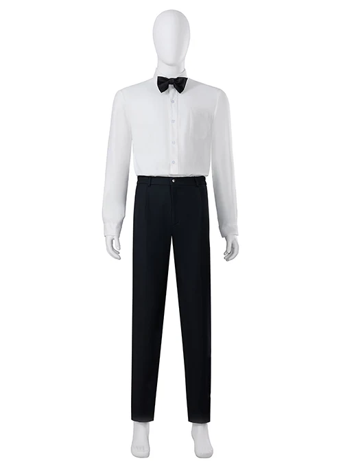 Black Suit Cosplay Costume for Men – Halloween Outfit Without Shoes - Image 3