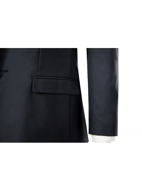 Black Suit Cosplay Costume for Men – Halloween Outfit Without Shoes - Image 7