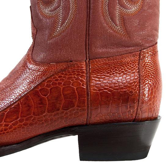 Botas de Avestruz Pata Punta Redonda LAB-650503 - Image 6