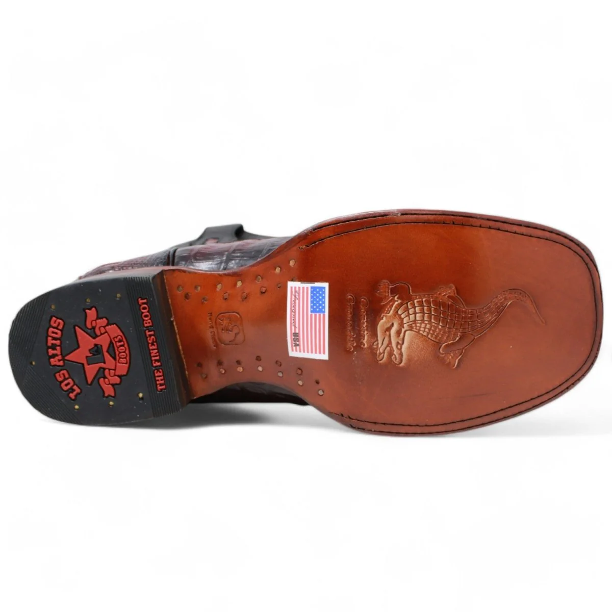 Botas de Cocodrilo Caiman Cola Horma Amplia - Image 12