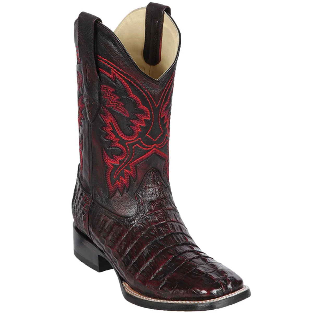 Botas de Cocodrilo Caiman Cola Horma Amplia - Image 6