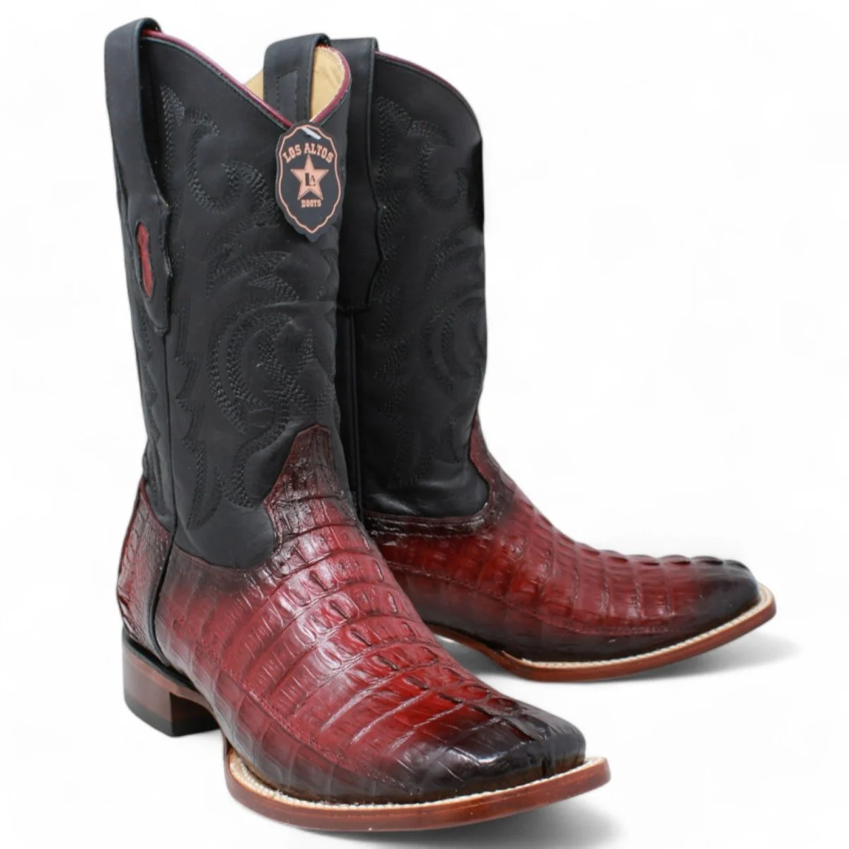 Botas de Cocodrilo Caiman Cola Horma Amplia - Image 8