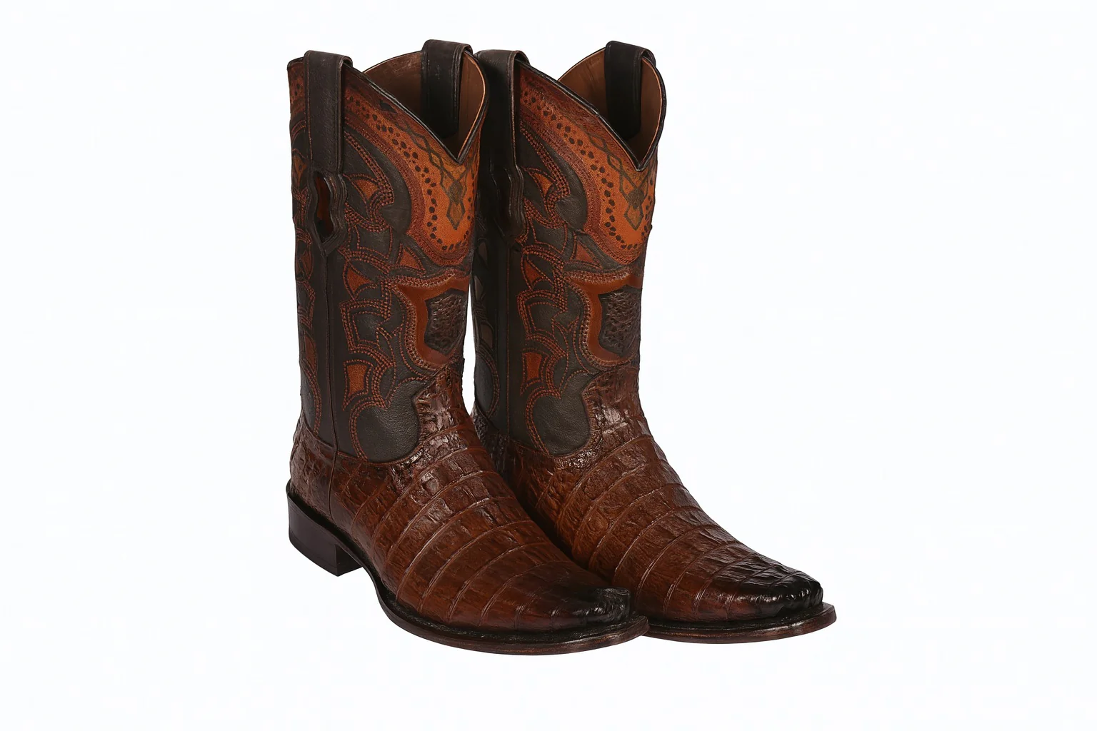 Botas de Cocodrilo Caiman Cola Horma Europea - Image 2