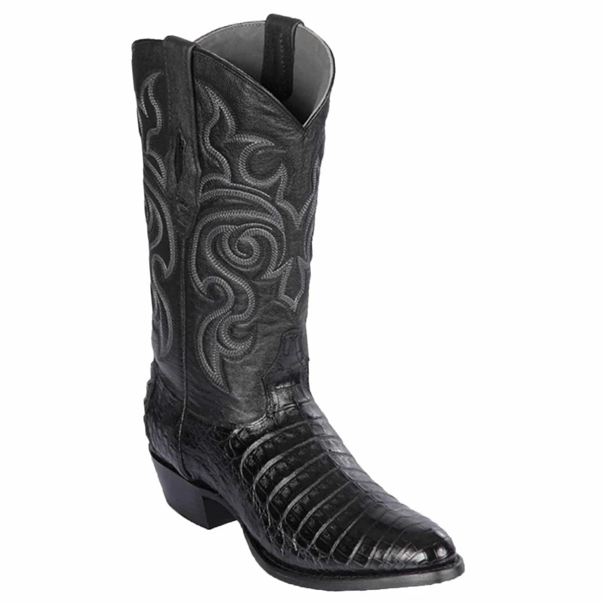 Botas de Cocodrilo Caiman Panza Horma Redonda LAB-658205 - Image 2