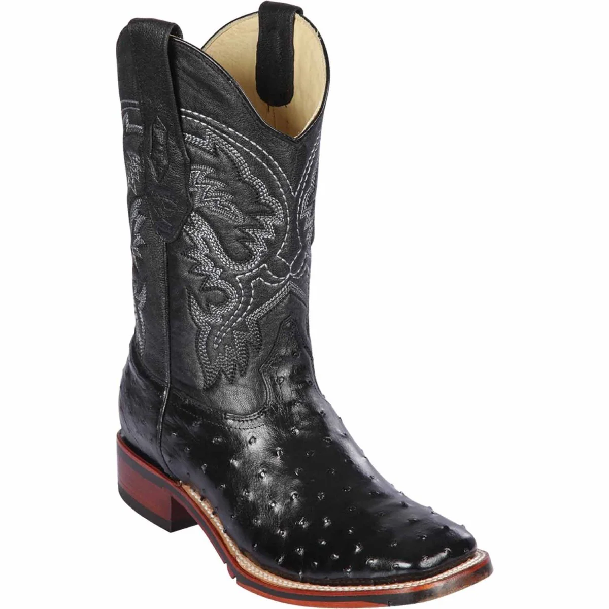 Botas de Avestruz Horma Amplia Suela TPU - Image 2