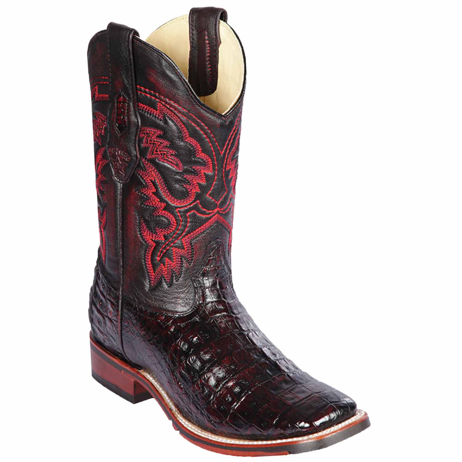 Botas de Cocodrilo Caiman Panza Horma Amplia - Image 2