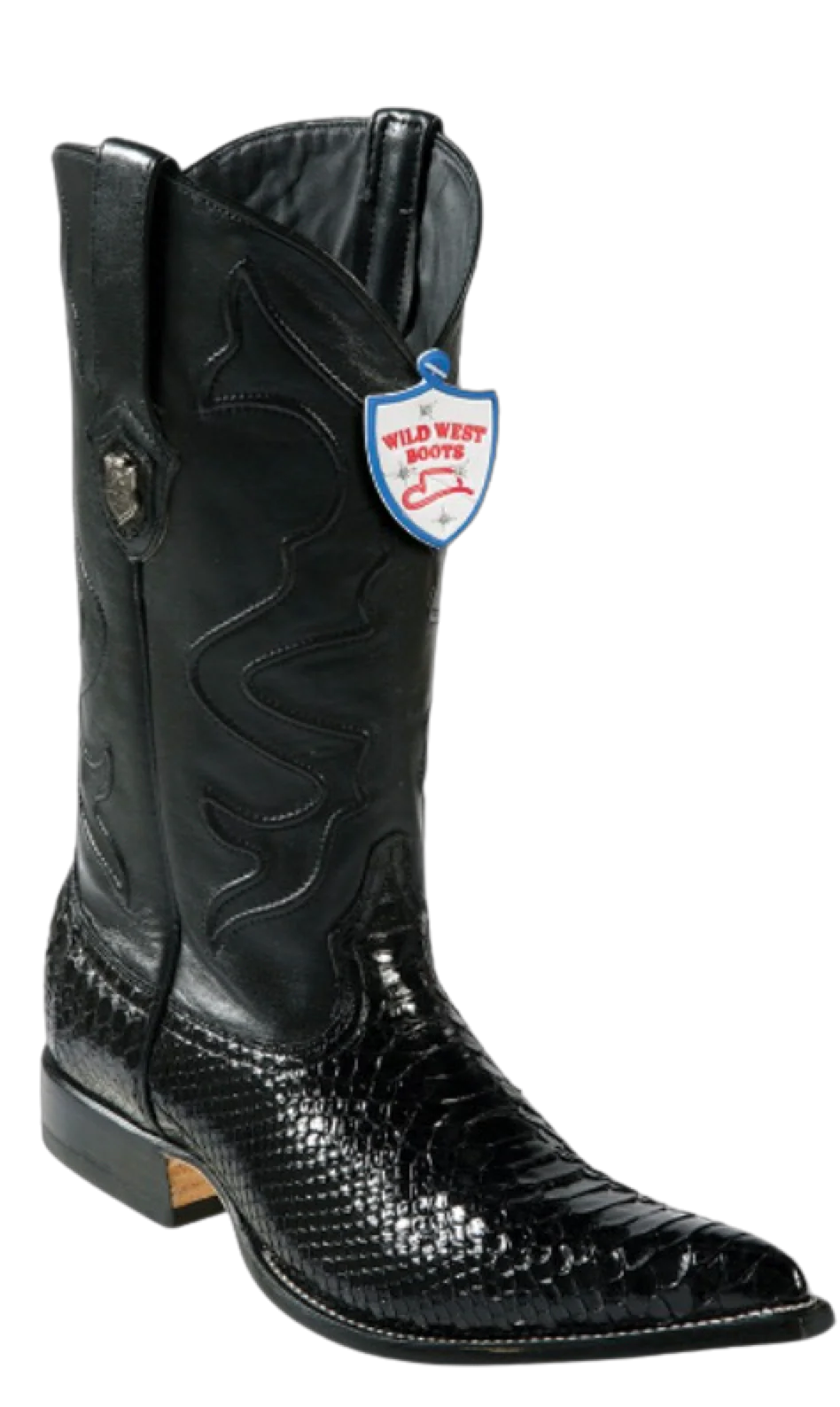 Bota de Pitón Original Horma Punta Aladino Wild West