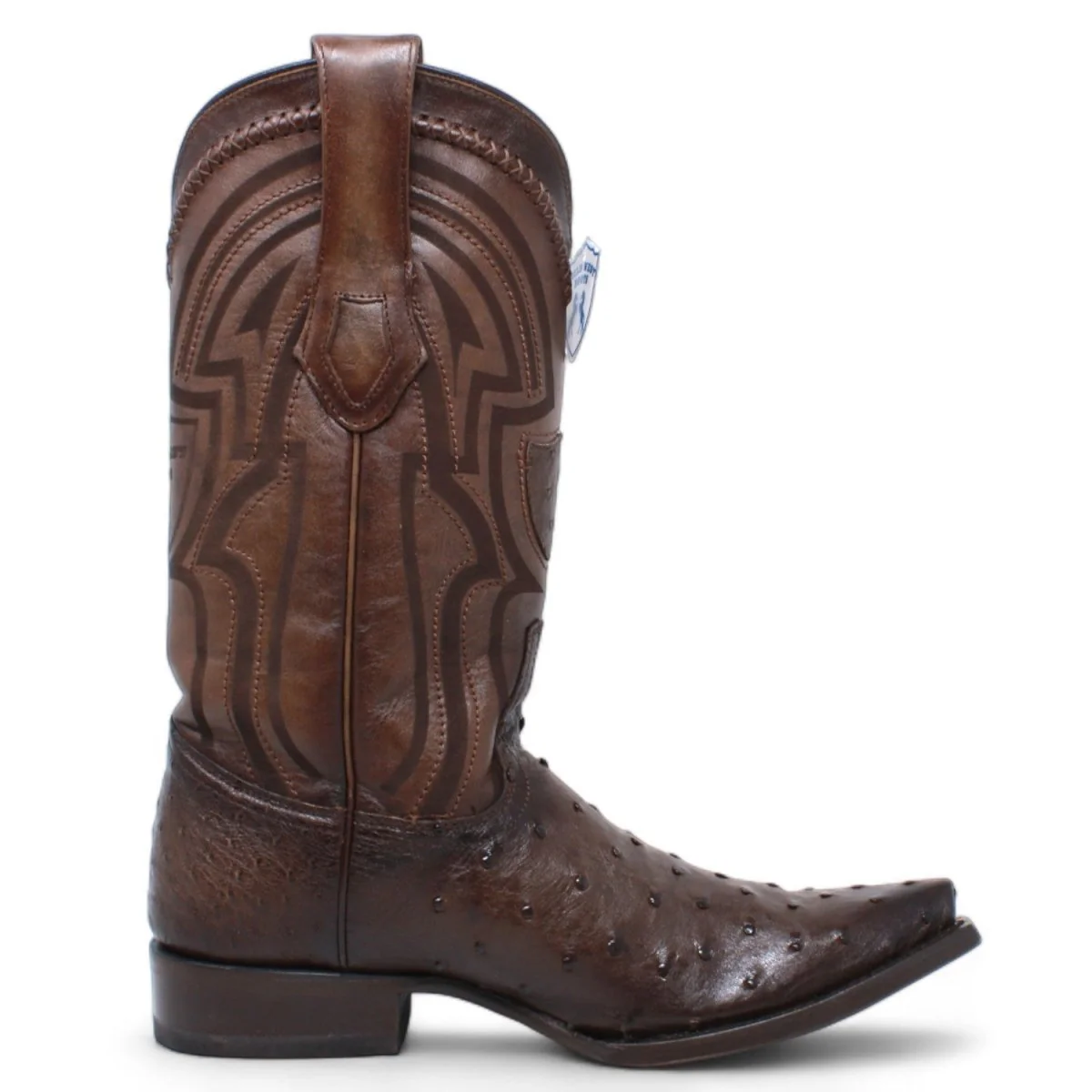 Botas de Avestruz Original Punta Recortada WW-294L0316 - Image 4