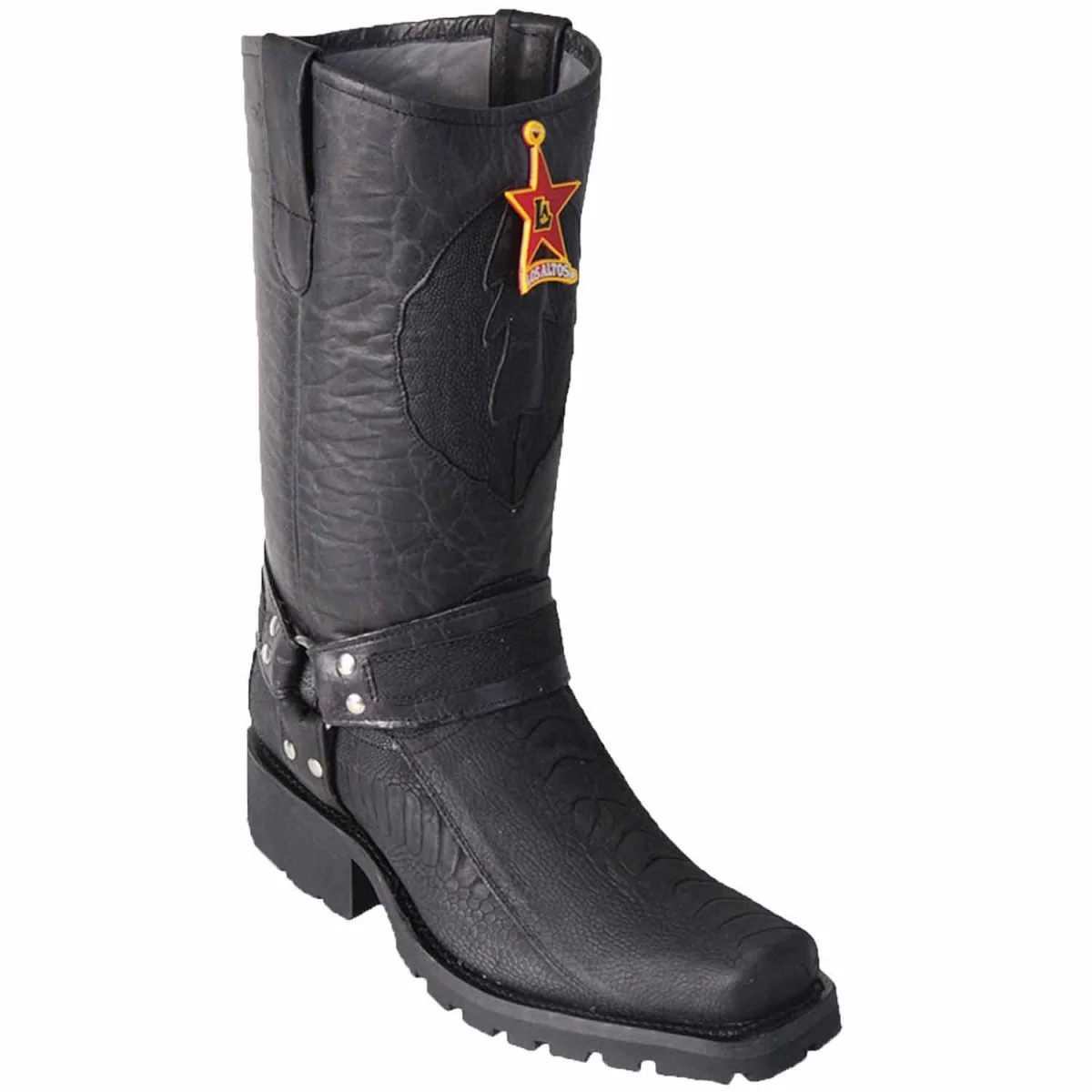 Botas de Avestruz Pata Horma Biker Motociclista Grasso - Image 2