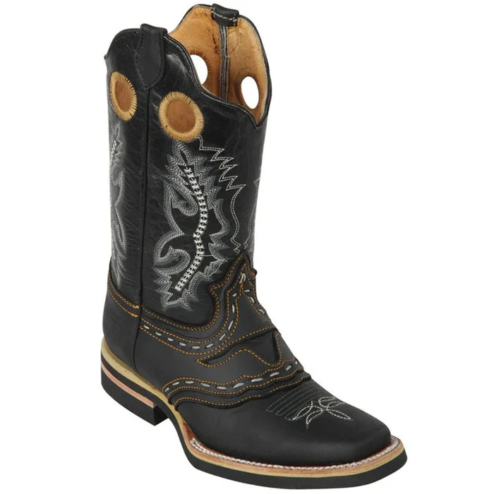 Botas de Cuero Crazy Original Horma Rodeo Cuadrada