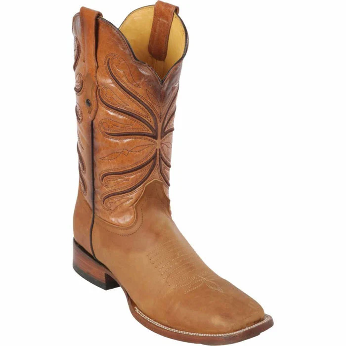 Botas de Cuero Crazy Original Horma Rodeo Cuadrada
