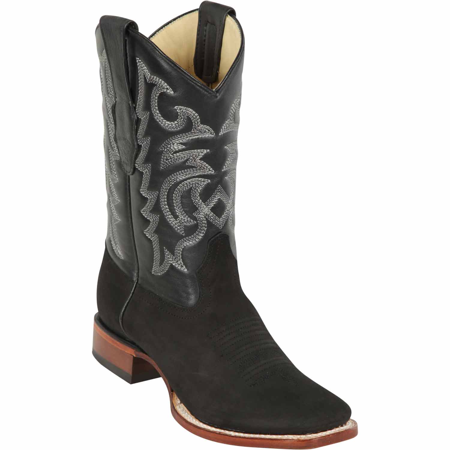 Botas de Cuero Gamuza Original Horma Cuadrada - Image 2