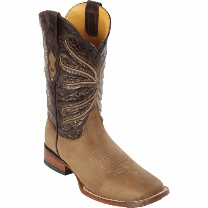 Botas de Cuero Grasso Original Horma Rodeo Cuadrada