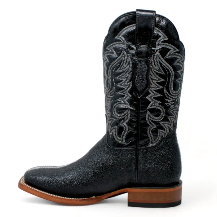 Botas de Mantarraya PC Grabada Horma Rodeo Cuadrada - Image 7