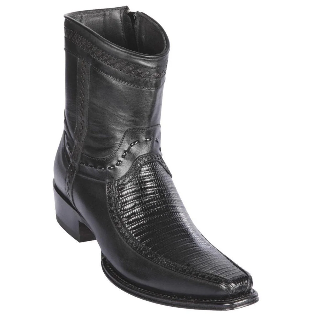 Botas de Armadillo Teju con Venado Punta Europea LAB-76BF0705