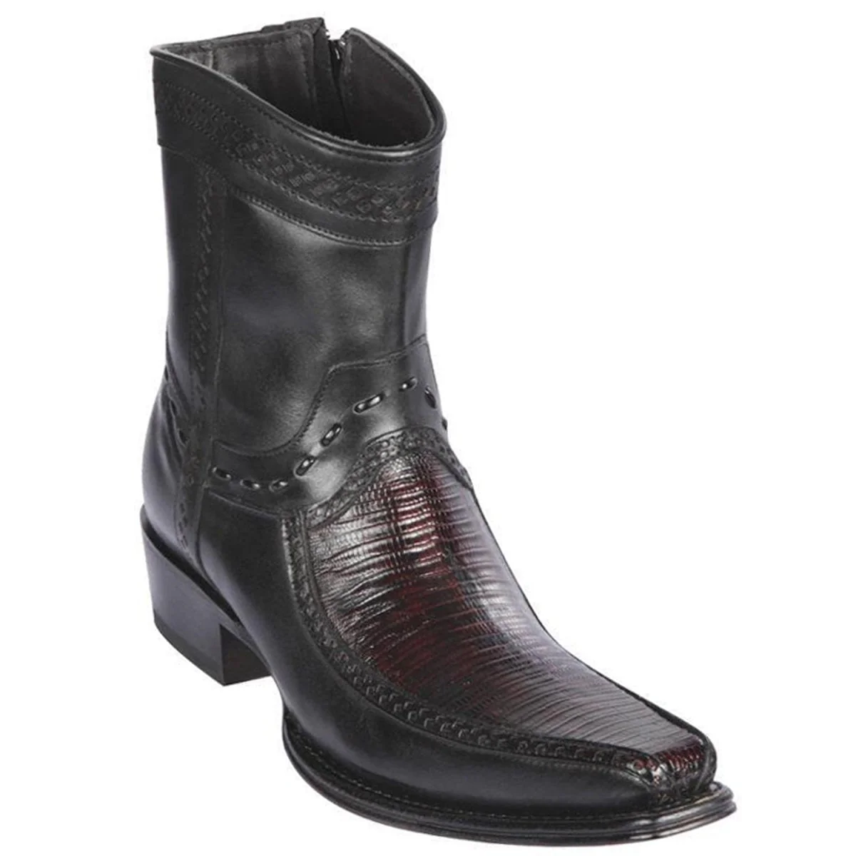 Botas de Armadillo (Teju) con Venado Punta Europea LAB-76BF0718