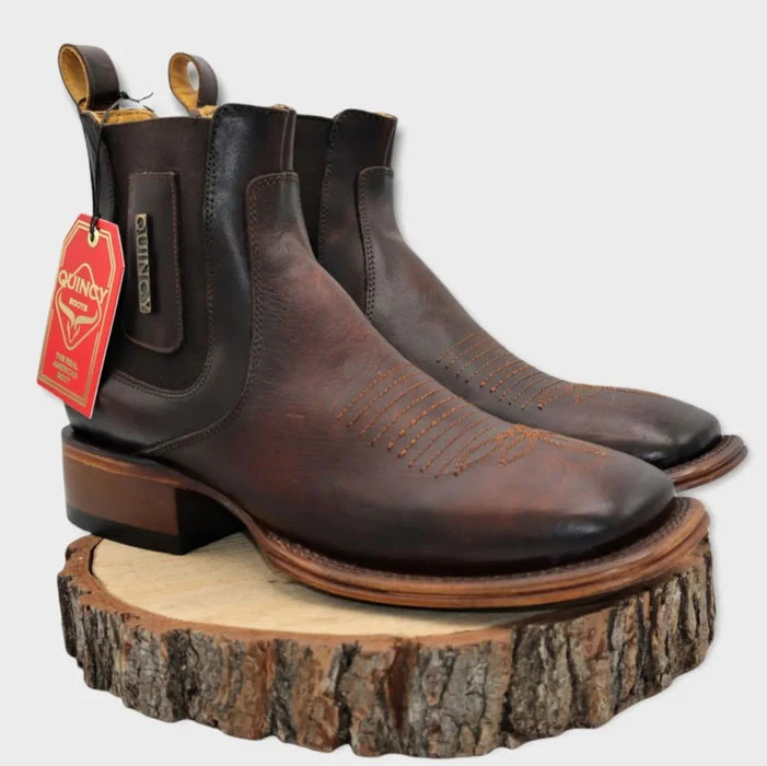 Botin Charro Quincy con Punta Cuadrada - Image 2