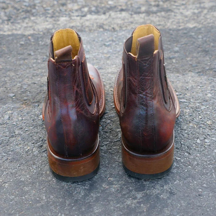 Botin Charro Quincy con Punta Cuadrada - Image 4