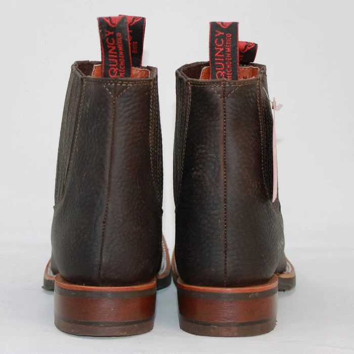Botines Charros Quincy con Punta Cuadrada y Suela de Hule - Image 6