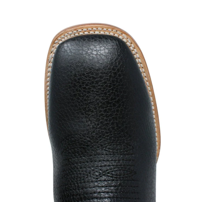 Botines Charros Quincy con Punta Cuadrada Color Negro DIE - Image 8