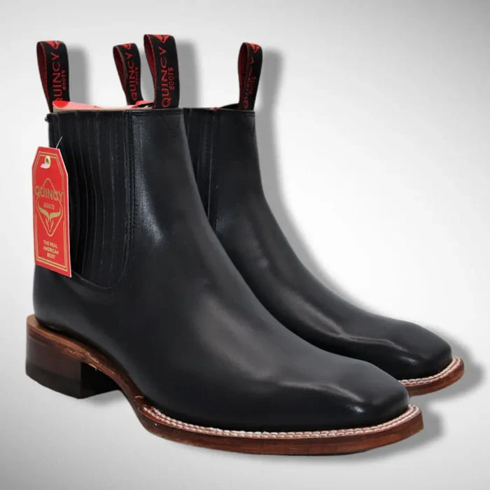 Botines Charros Quincy con Punta Cuadrada - Image 3
