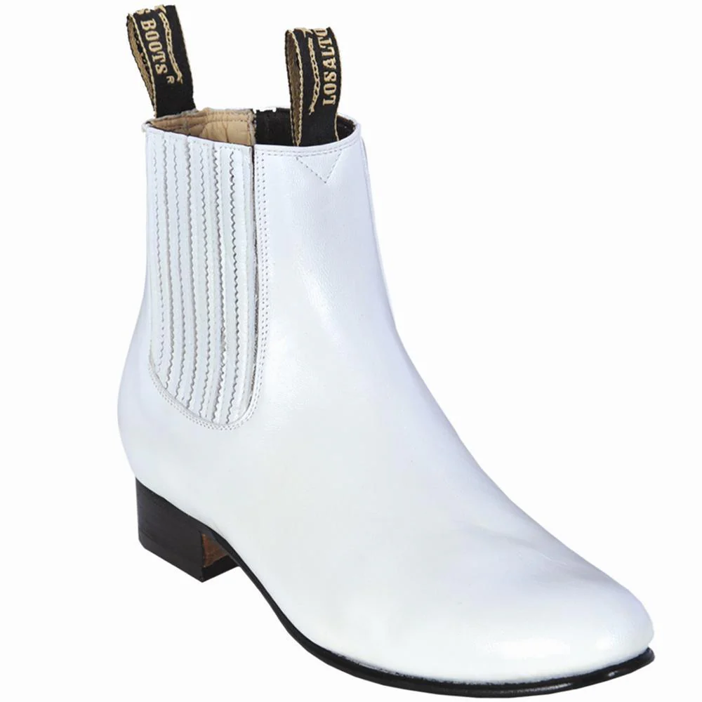 Botines de Piel de Venado Original Blanco LAB-615128