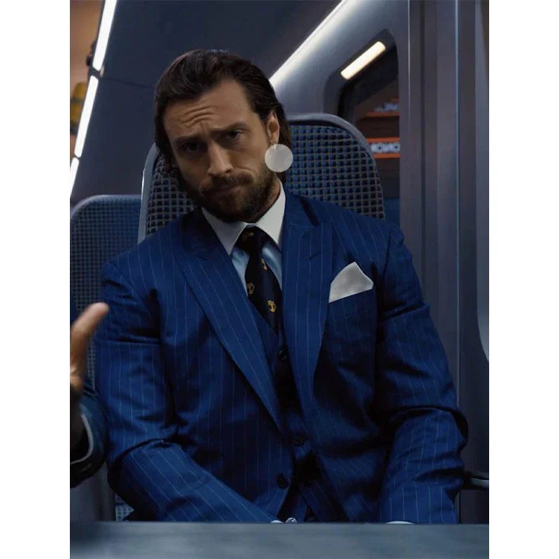 Bullet Train Tangerine Blue Suit - Image 2