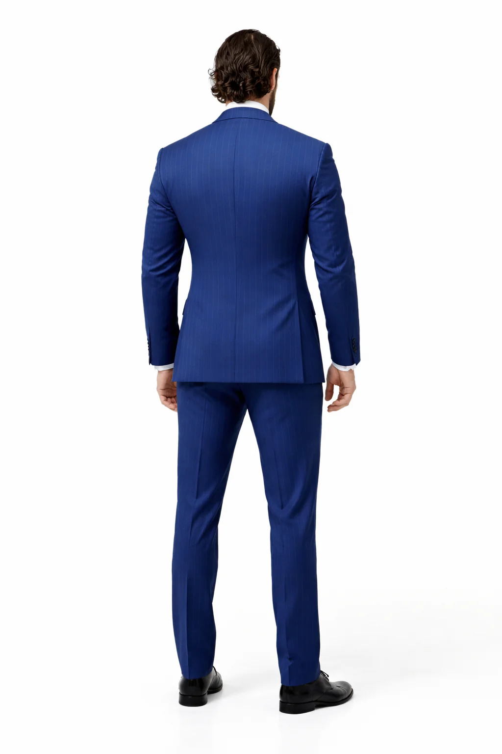 Bullet Train Tangerine Blue Suit - Image 4