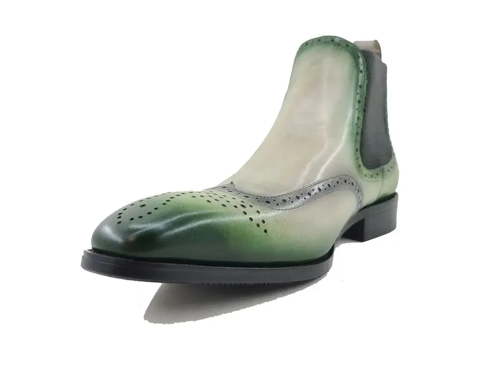 Burnished Calfskin Wingtip Boot - Image 3